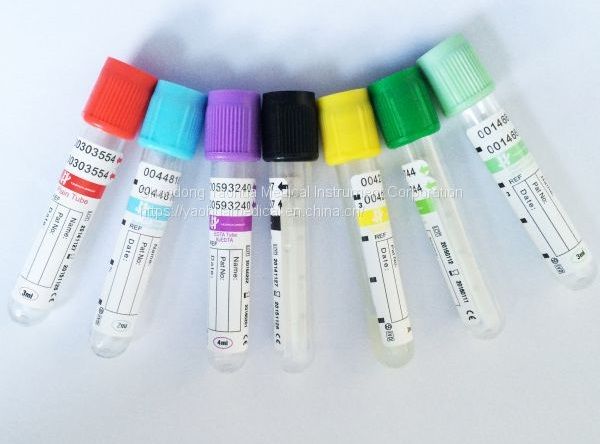 Disposable negative pressure blood collection container