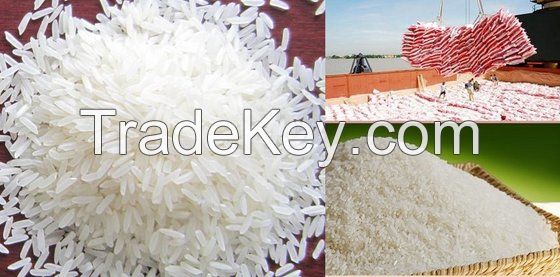 Soft Texture 5% Broken Long Grain Thai White Rice for wholesale price