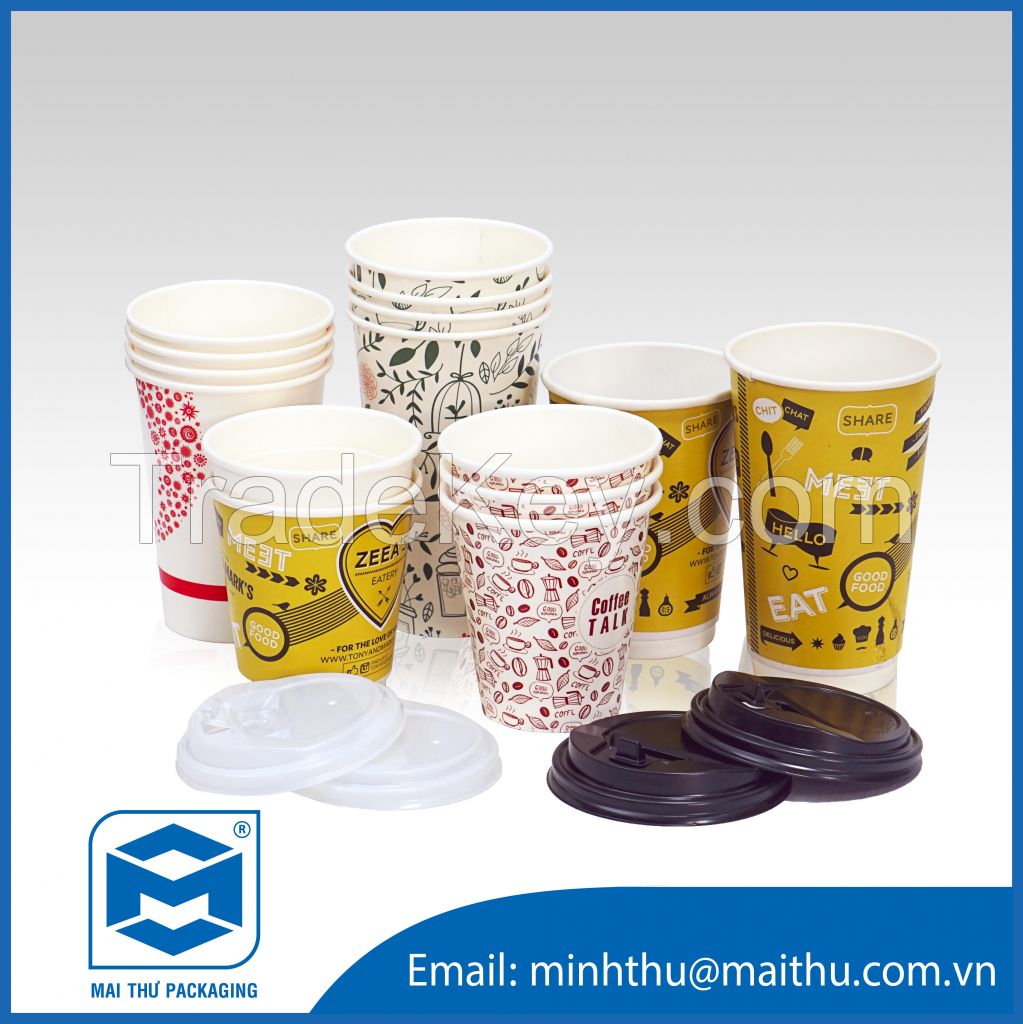 Vietnam Custom Design Disposable Coffee Paper Cup