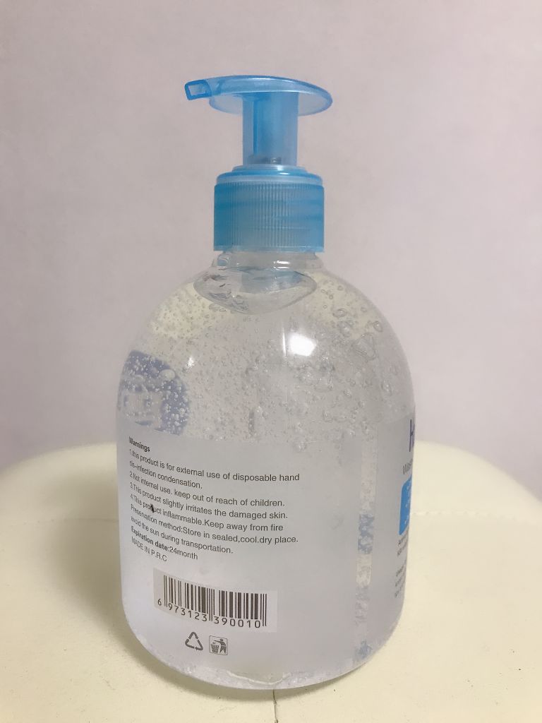 handwash gel 75% alcohol handsanitizer for anti-virus wash-free anti coronaviruses