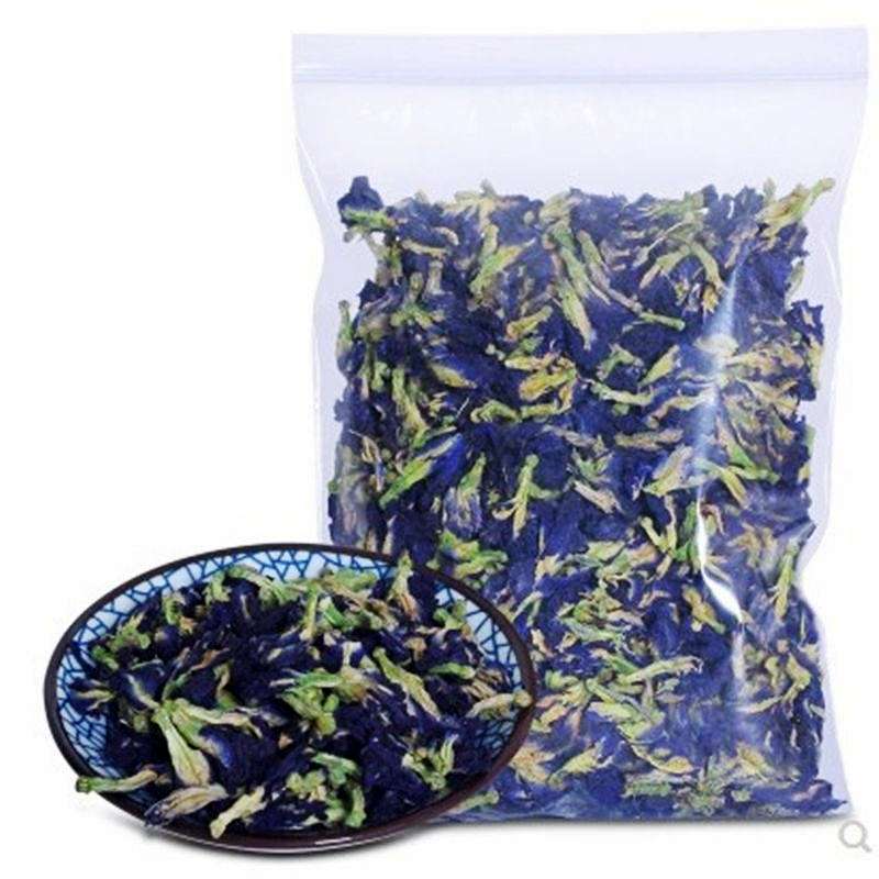 Chinese Herb Tea Dried Blue Butterfly Pea Flowers