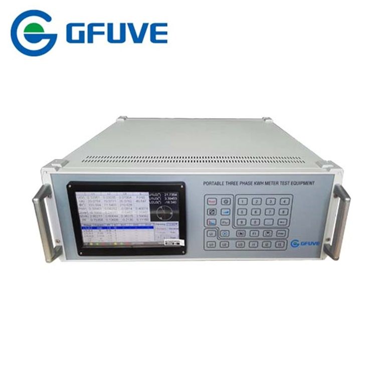 GF302D Class 0.5 Portable Three Phase KWH Meter Test Equipment