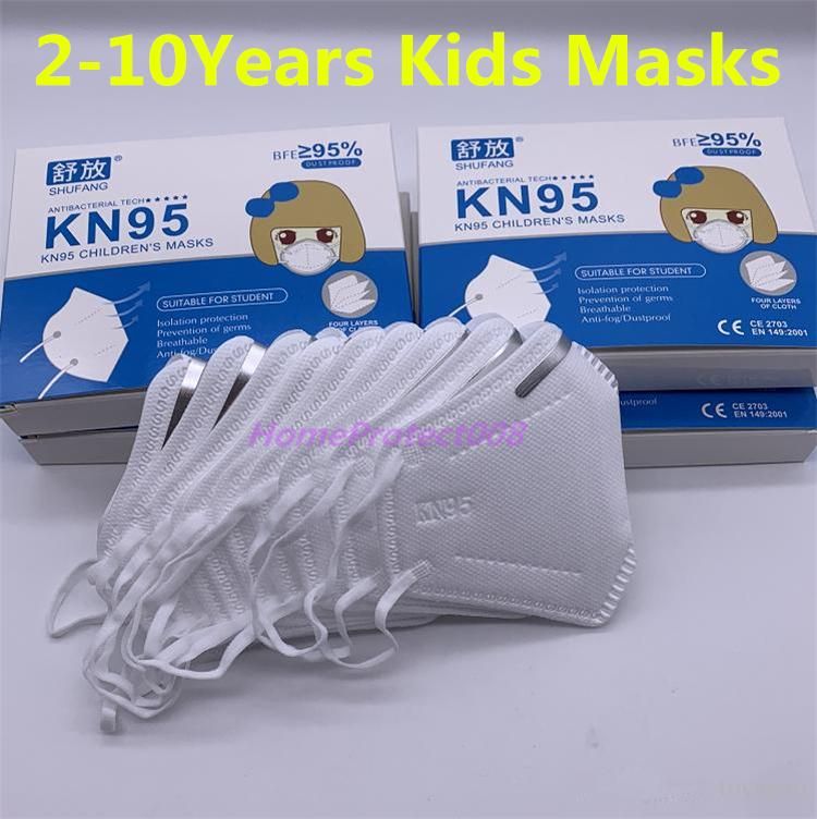 Children Kids Masks KN95 n95 95% Filtration FFP2 Respiratory Valve Cartoon Face Mask for Girls Boys Dust Mask Fits 2-10 Years Old Kids