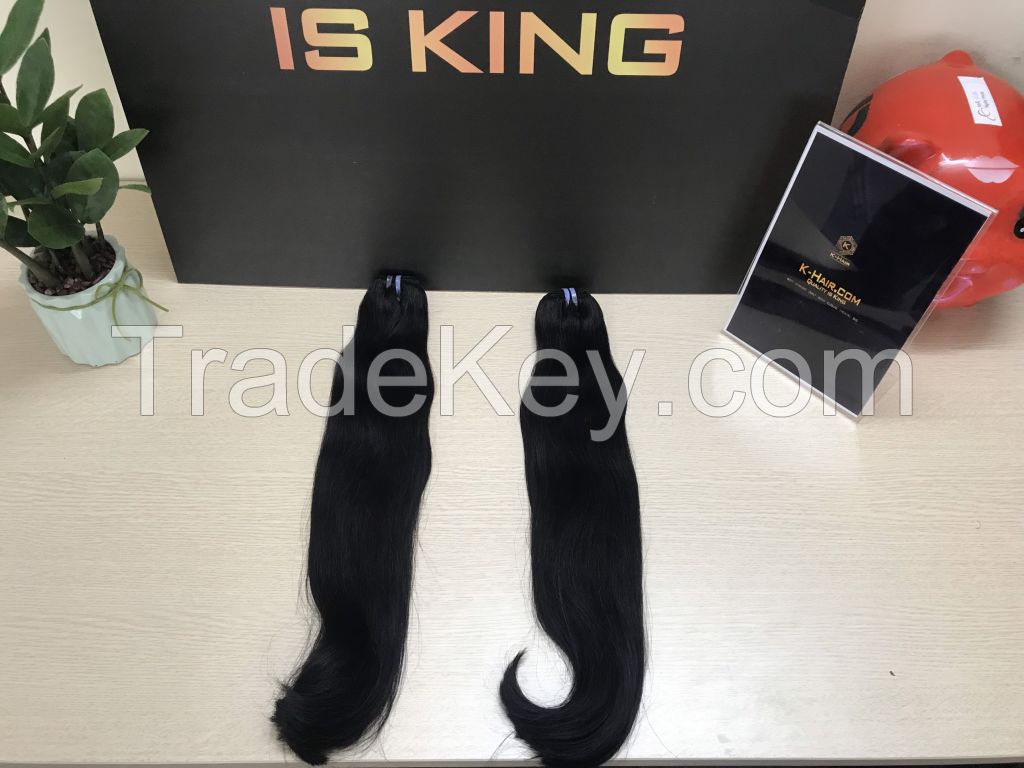 Weft Bone Straight Hair