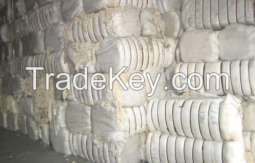 COTTON WASTE, COTTON YARN, FABRIC, ETC