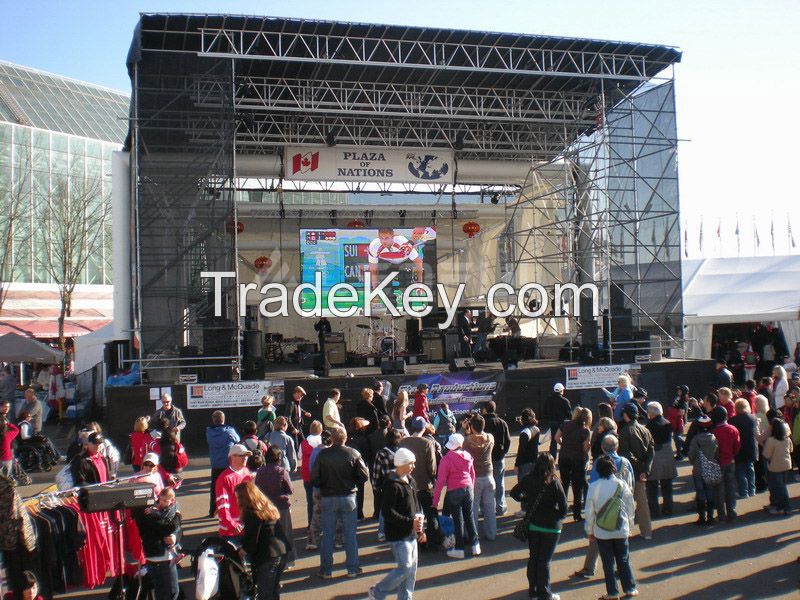 Easy installation Outdoor 500*500mm LED Display Video Wall/Stage Rental Dance LED Screen