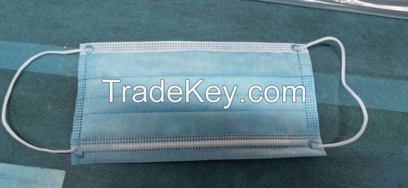 Medical filter Melt-blown fabric protective disposable face mask