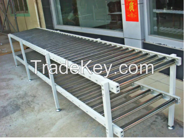 W8917-C5-S4880p Double-Deck Heavy-Duty Power Roller Conveyor Metalwork, Steel Structure, Metal Fabricaton, Steel Fabrication, Stainless Steel Fabrication,