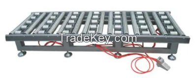 Non-Powered Pneumatic Lengthway Crosswise Synchronous-Belt Conveyor for Material Handling