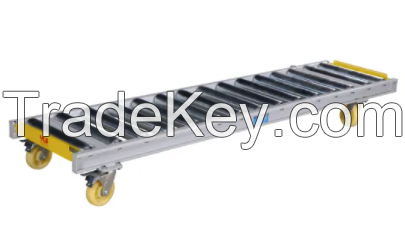 Material Hnadling Pallet Handling Non-Driven Straight Roller Conveyor Unpowered Roller Gravity Roller