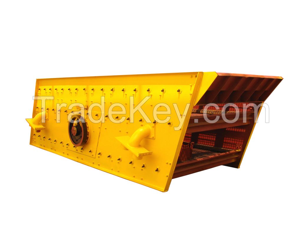 10-80t/h 2 decks Vibrating Screen mining machine