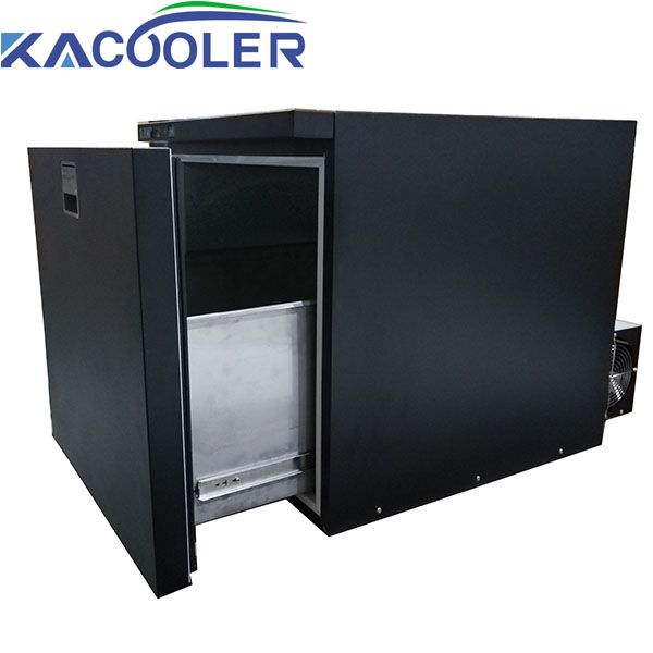 DC AC Drawer Refrigerator DC Compressor Car Refrigerator AC Hotel Bar Refrigerator