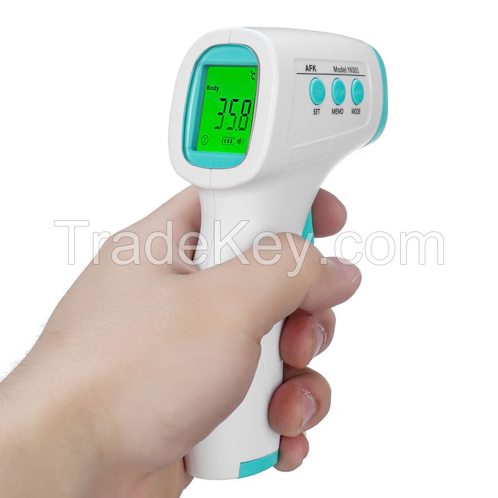 Non- Contact Digital Ear Head Body Remote Thermometer Gun C E ROHS Infrared Thermometer