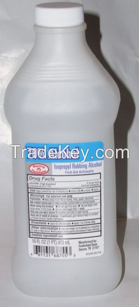 Industrial / Pharmaceutical / Cosmetic / Food Grade Ethyl Alcohol 95 96 99.9% 