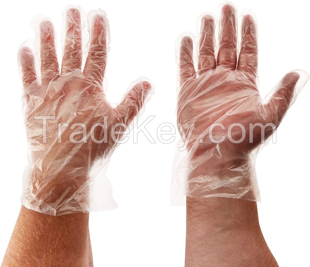 Wholesale disposable Polyethylene Glove Hdpe Gloves,Ldpe Gloves,Cpe Gloves Transparent Disposable Polyethylene Gloves 