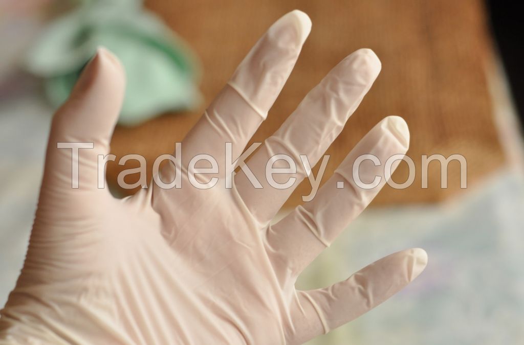 disposable vinyl gloves powder free examination cleanroom medical food grade 