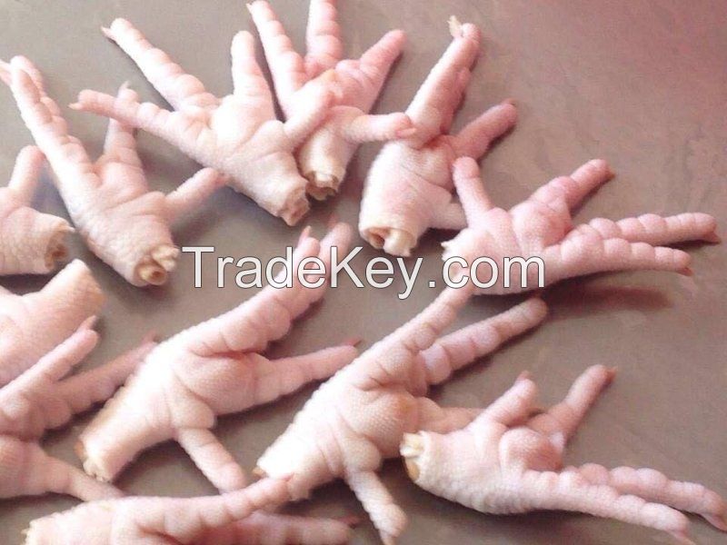 Processed Frozen Chicken Mid-Joint Wings Grade A Suppliers Chicken Paws / Feet For Sale
