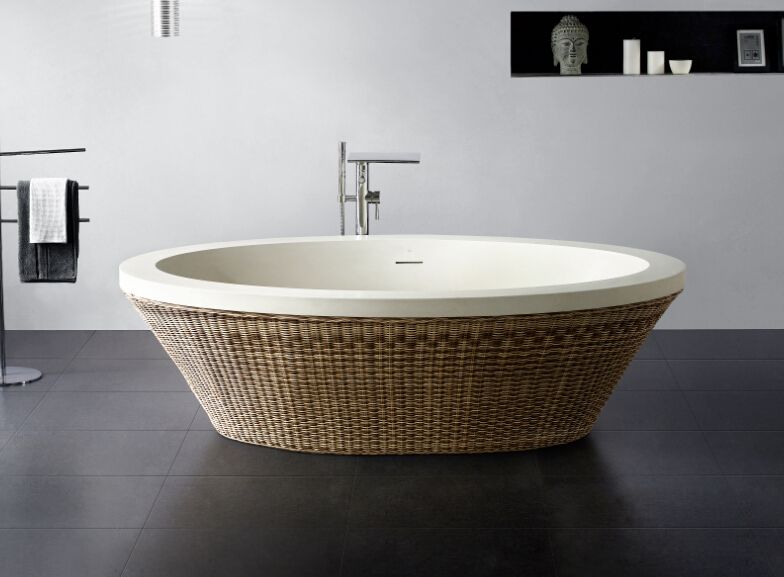 Customized Cast-stone Bathtubs, Basin.Bespoke provided