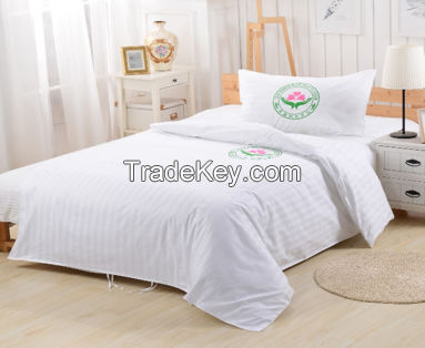 White flannelette draw sheet for single beds