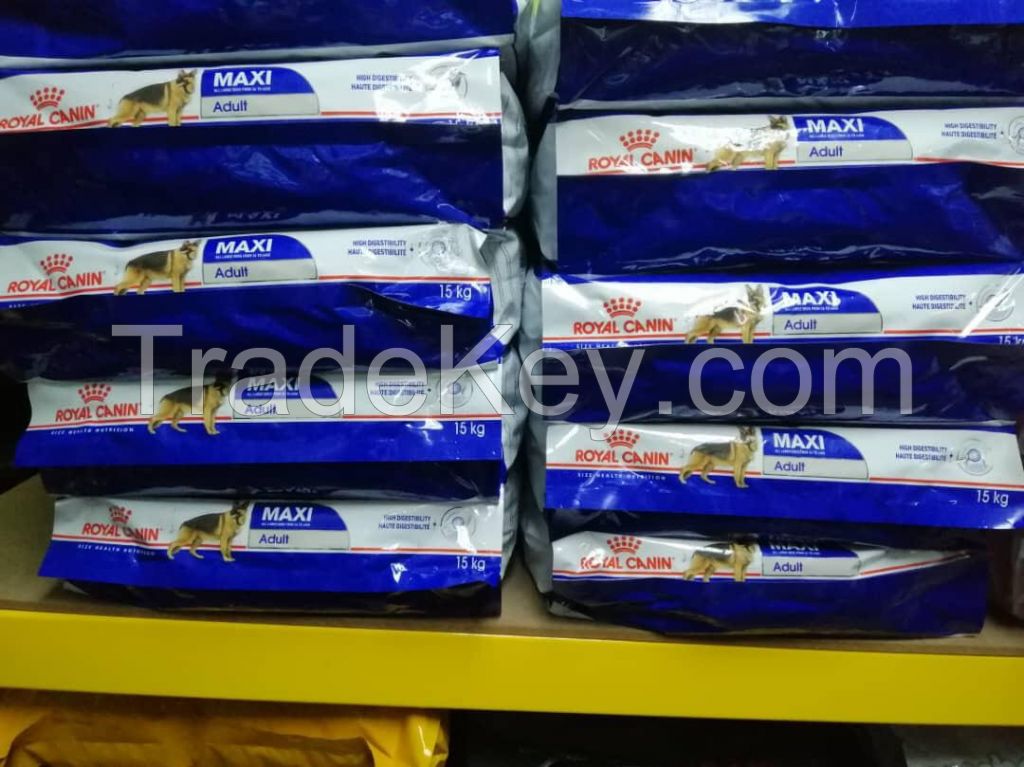 Royal canin dog food 15kg bags