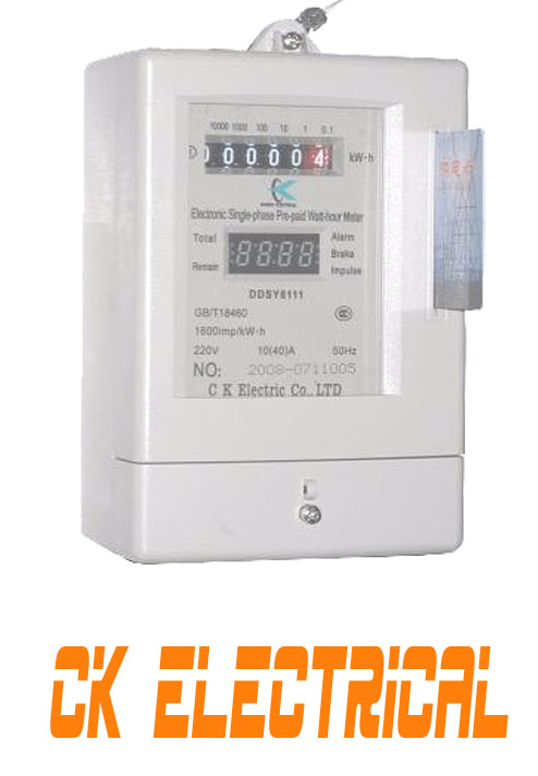 Single Phase Electronic Meter