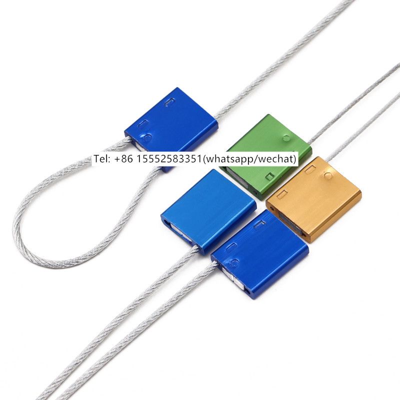 Customized Cable Seal Tamper Proof Aluminum Alloy Cable Seal