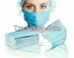 3ply earloop medical surgical sterile disposable medical mask face with English packing with CE mark 