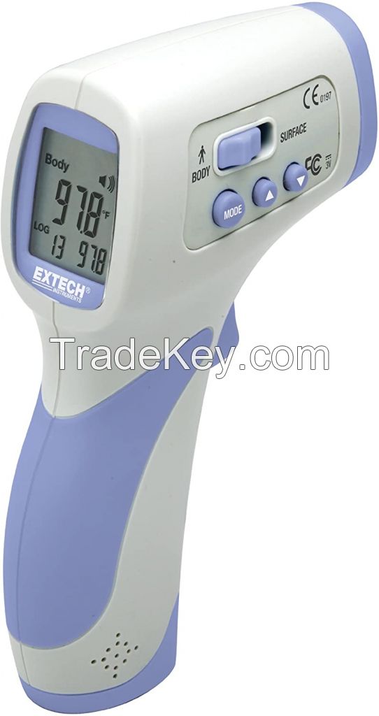 Digital LCD Forehead Infrared Sensor Gun Non Contact Thermometer for Body Temperature CE Approved