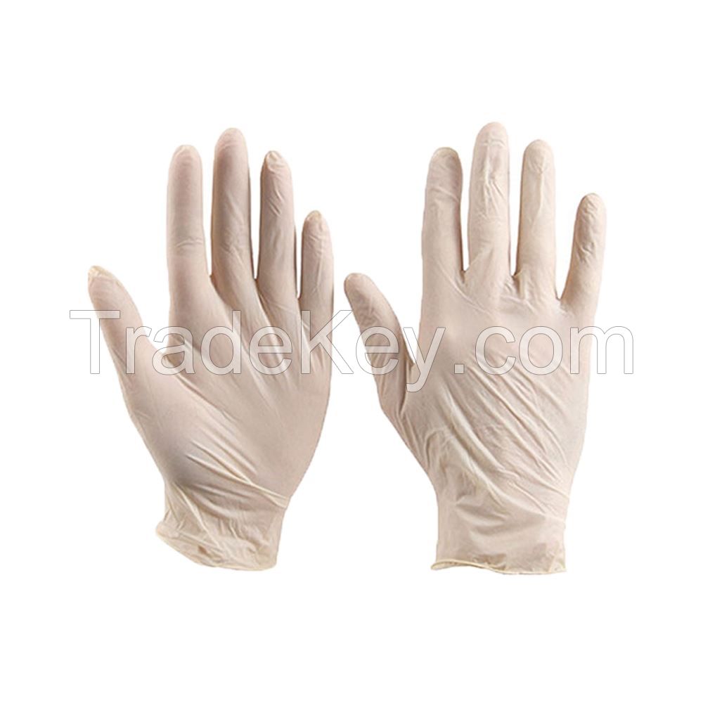 High Quality Powder Free Vinyl Transparent PVC Examination Gloves Disposable For Food