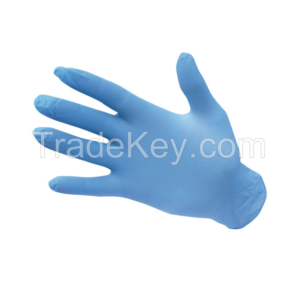 Blue Black White Disposable Examination Medical Nitrile Glove Powder Free Surgical Latex Nitrile Gloves 