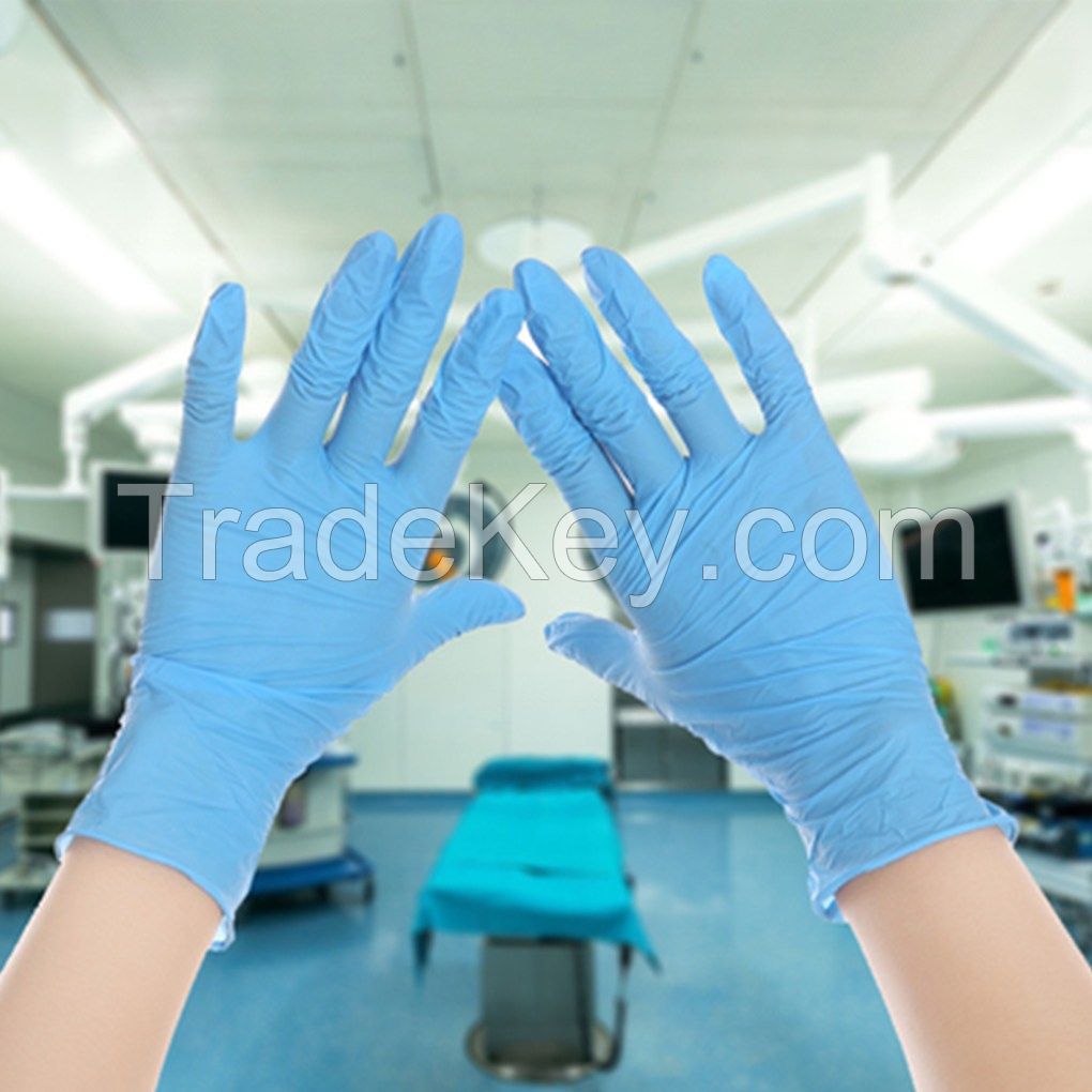 High Quality Powder Free Vinyl Transparent PVC Examination Gloves Disposable For Food