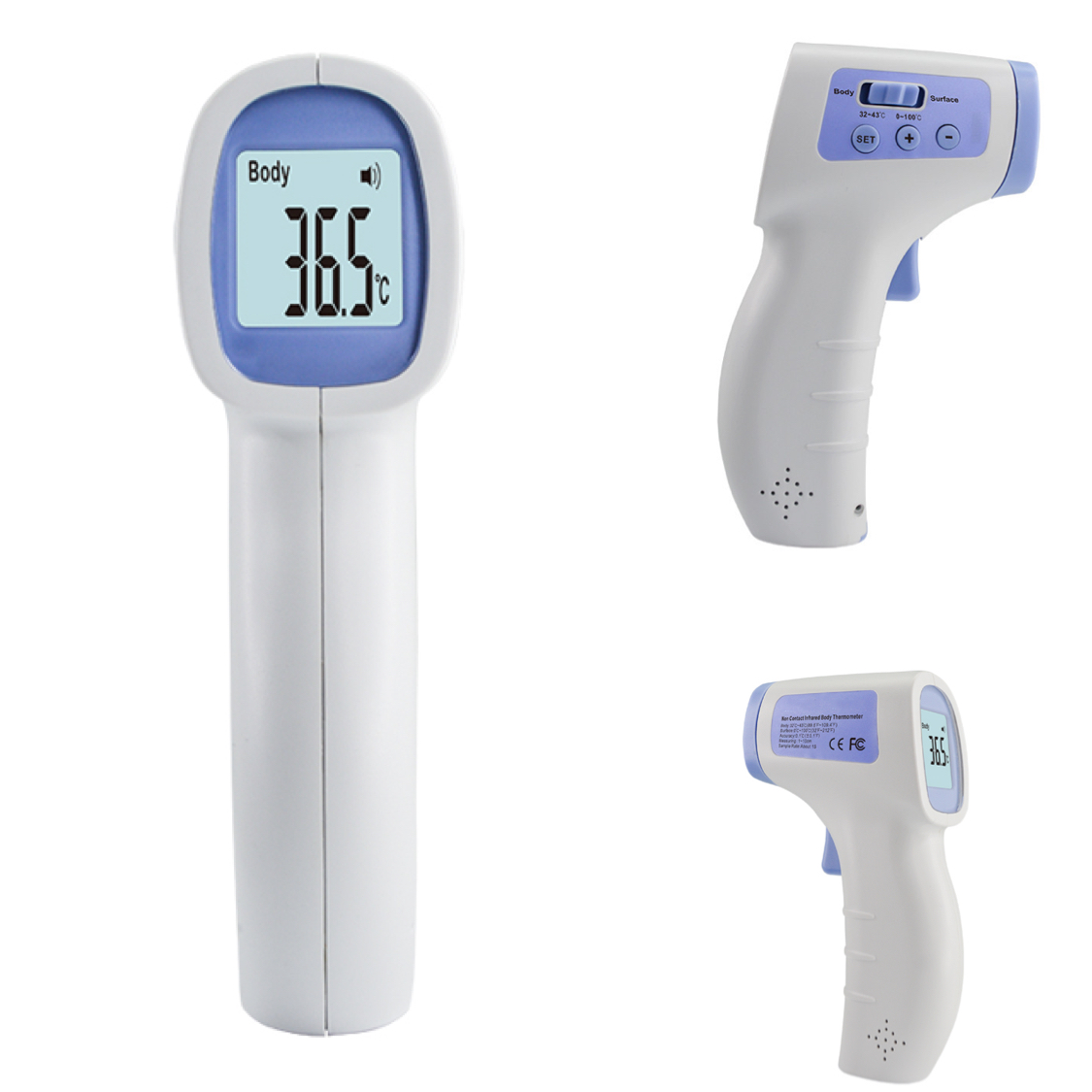 Gun Type Industrial Thermometers Digital Non Contact Portable Temperature Infrared Guns GM320 Kitchen Infrared Thermometer Gun