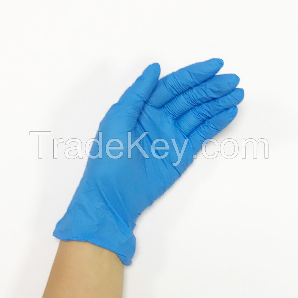 Nitrile powder free gloves