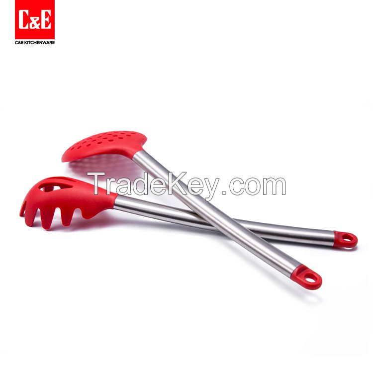 Stainless Steel Silicone Kitchen Utensils Set