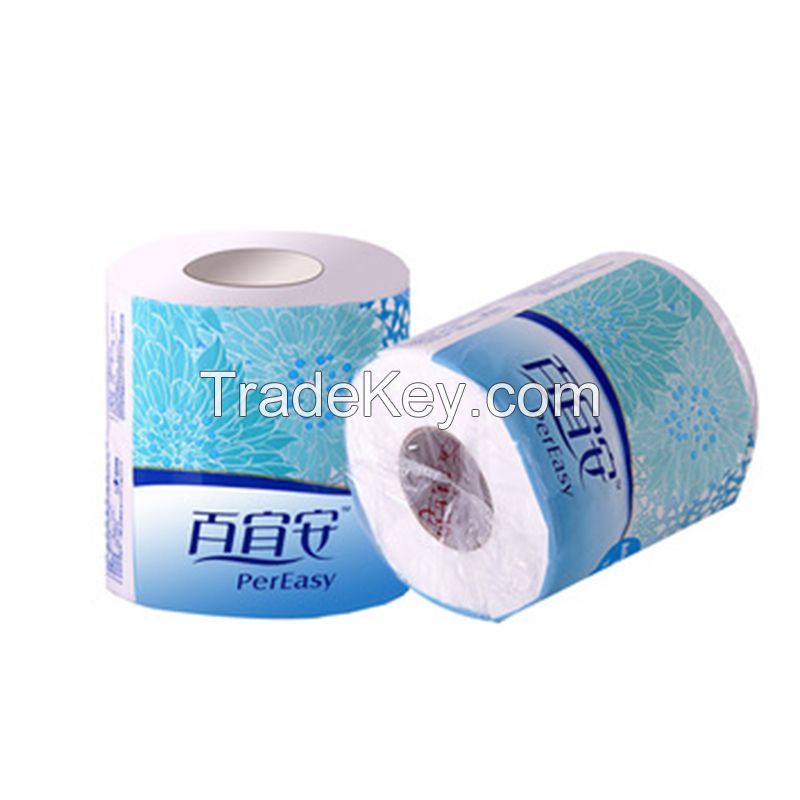 Wholesale Cheap Price Virgin Pulp 2Ply Bulk Toilet Tissue Paper Roll Bathroom Tissue Toilet Paper