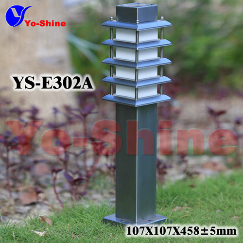 Solar Stainless Steel Lawn Light