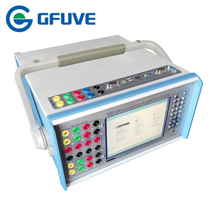 TEST-630 Universal Relay Tester Protection device Test Set Six Phase Secondary Injection test kit