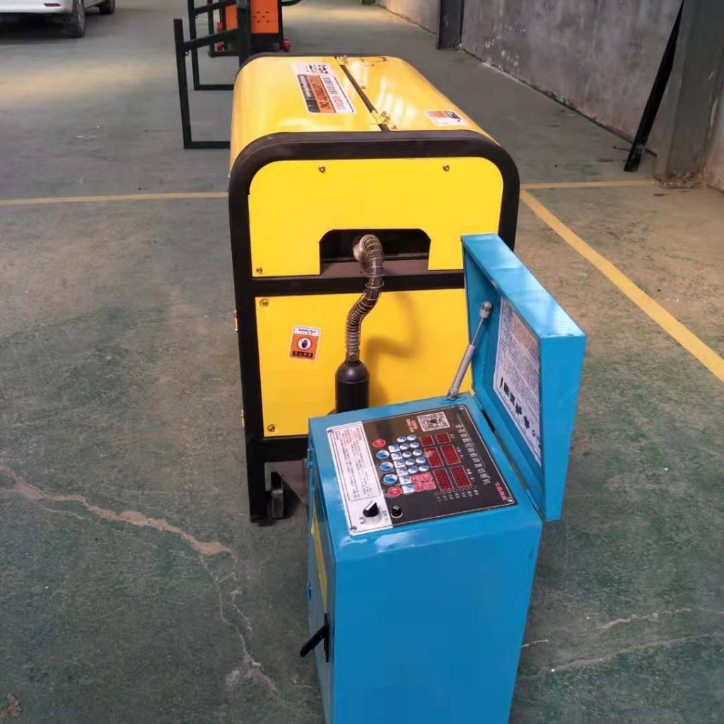 automatic cnc hydraulic rebar straightening cutting machine