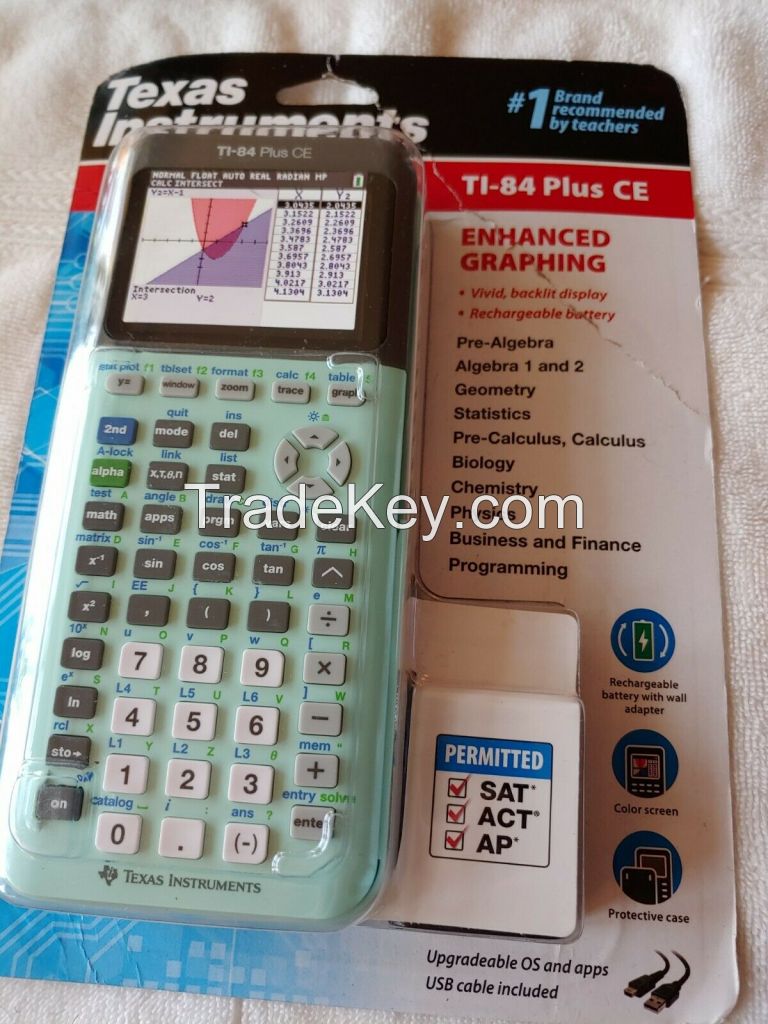 New TI-84 Plus CE Graphing Calculator