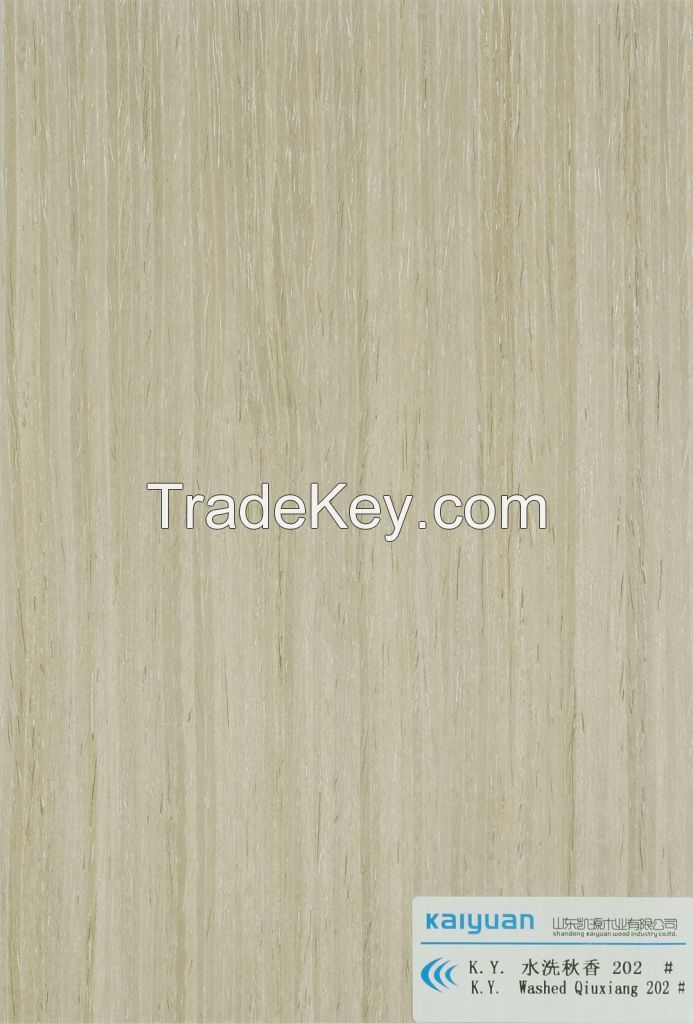 Engieneered veneer qiuxiang recon veneer natural wood veneer 2500*640*0.3mm