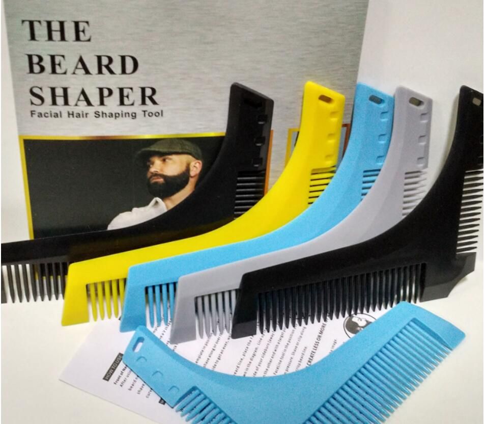 Professional Beard Shaping comb Shape Beard with this Beard template 