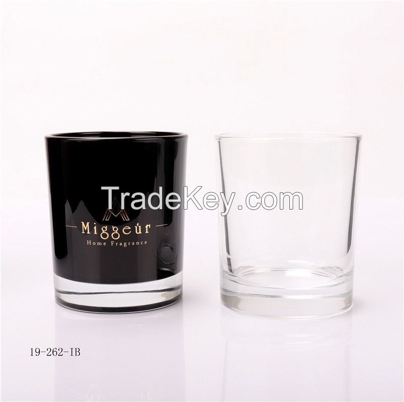 Luxury Black Candle Jar Manufacture