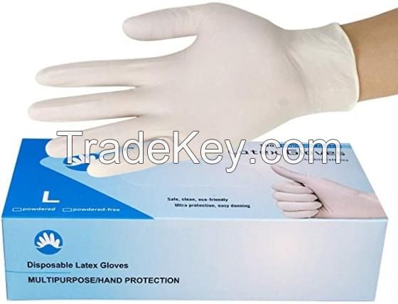 Quality Nitrile Hand Gloves/Blue Disposable Vinyl PVC Gloves