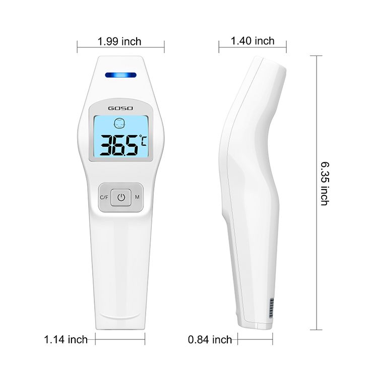 Laser Thermometer Infrared Forehead Thermometer Gun Human Body