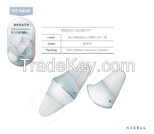 N2CELL BREATH SILVER Mask