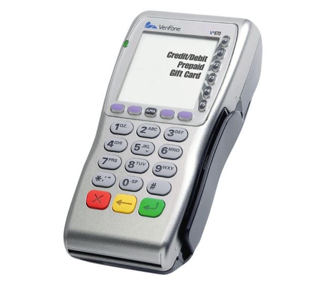 Verifone VX 670 GPRS Wifi Bluetooth Terminal