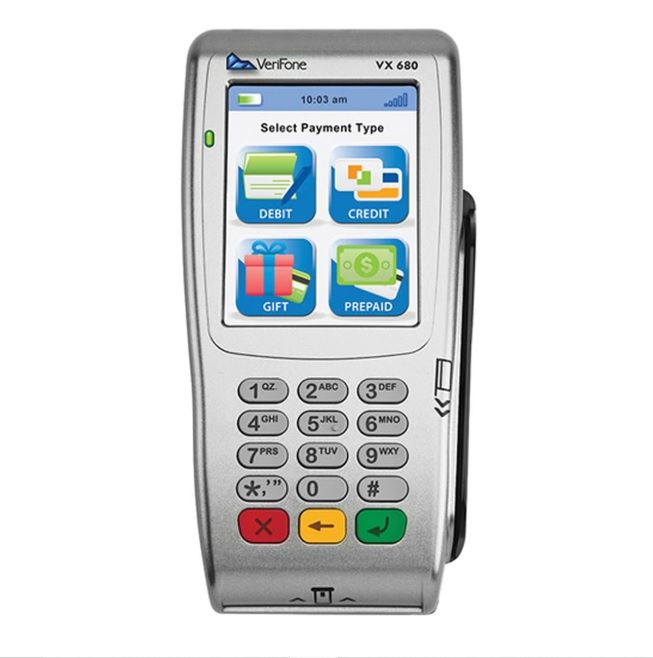 Verifone VX 680 GPRS CTLS / Contactless Terminal