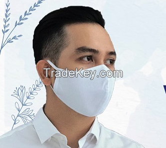 100% cotton face mask soft earloops quick delivery cheap price made in Vietnam