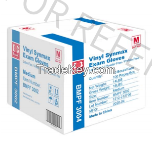 Vinyl Synmax Exam Gloves 