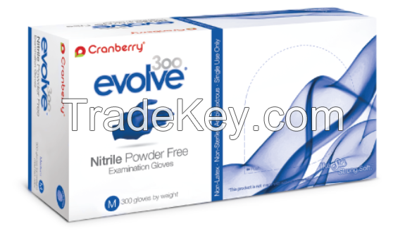 Cranberry Nitrile gloves 